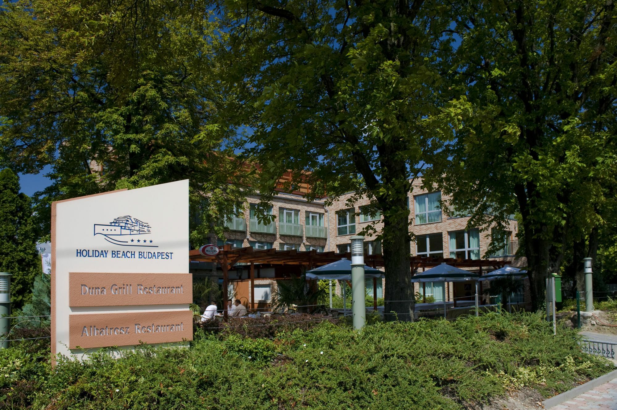 Holiday Beach Budapest Wellness Hotel With Sauna Park Ngoại thất bức ảnh