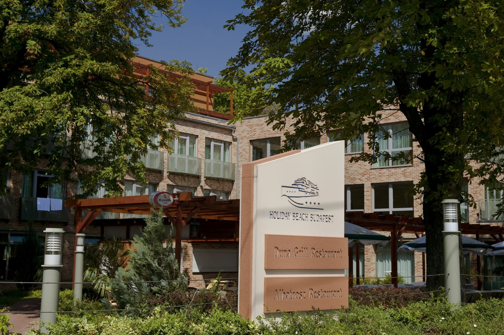 Holiday Beach Budapest Wellness Hotel With Sauna Park Ngoại thất bức ảnh